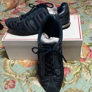 Coach Dark Blue Athletic Shoes